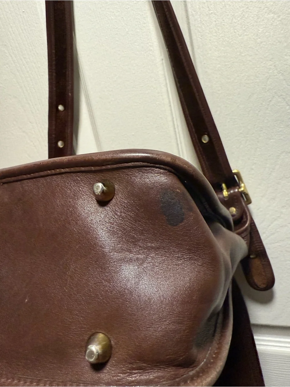 Beautiful vintage leather Coach purse chocolate brown - Picture 6 of 16